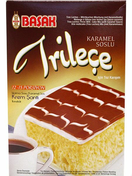 Basak Trilece Karamel Soslu / Trilece-karamellikastike 330g - Vanukkaat ja jälkiruoka-ainekset - 11247 - 1