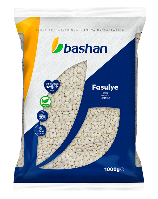 Bashan Fasulye/ Valkoiset Pavut 1kg - Kuivatut pavut - 18297 - 1