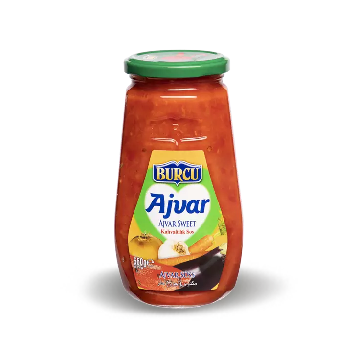 Burcu Ajvar Sweet 560g - Vihannessäilykkeet - 13517 - 1