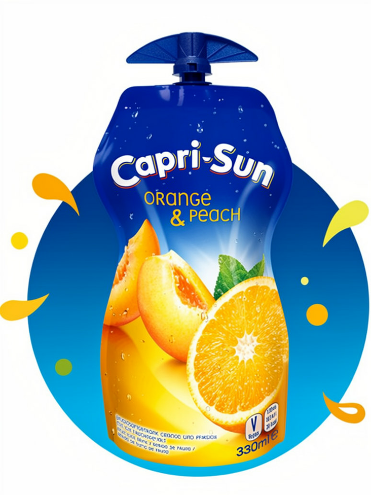 Capri Sun Orange&Peach Mehujuoma 330ml - Mehut ja nektarit - 1257 - 1