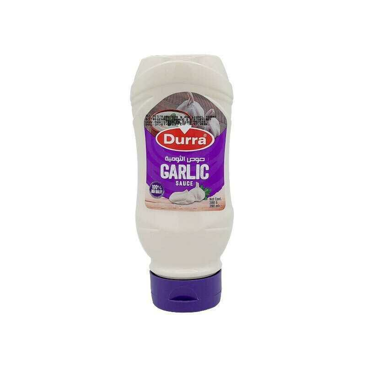 Durra Garlic Sauce/ Valkosipuli Majoneesi 380g - Majoneesit - 19237 - 1