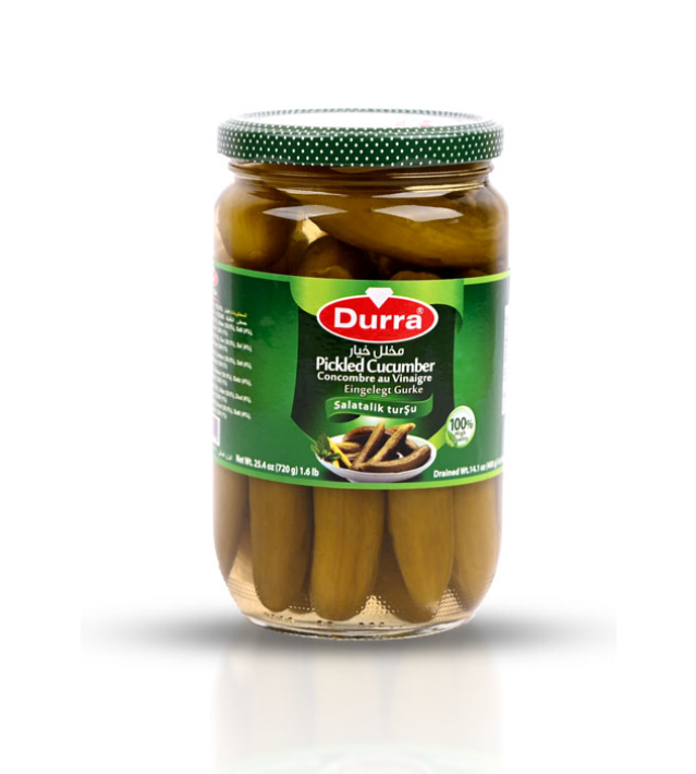 Durra Pickled Cucumber / Suolakurkku 720g CAM - Kurkkusäilykkeet - 2177 - 1