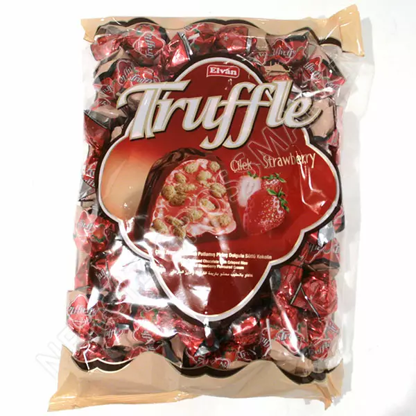 Elvan Truffle Strawberry / Mansikka konvehti 800g - Konvehdit - 2367 - 1