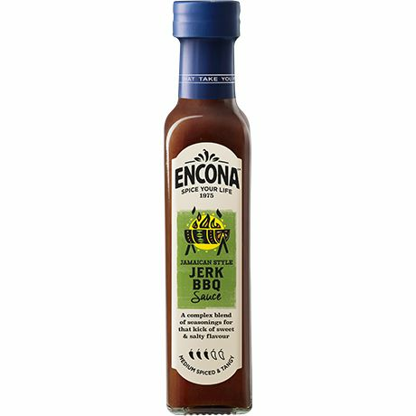 Encona Jamaica JERK BBQ Sauce Medium / Tulinen kastike 142ml CAM - Chili-kastikkeet - 8137 - 1