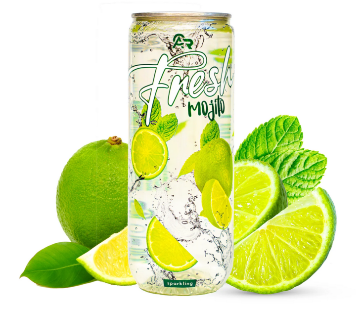 Fresh Mojito Sparkling/ Mojito Kuohujuoma 330ml TNK - Limonadit ja virvoitusjuomat - 14557 - 1