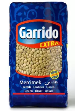 Garrido Extra Yesil Mercimec Vihreä Linssi 4mm 1kg - Linssit - 15637 - 1