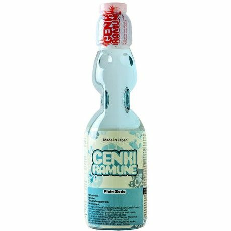 Genki Ramune Plain Soda 200ml CAM - Limonadit ja virvoitusjuomat - 8567 - 1