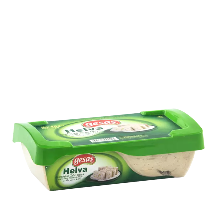 Gesas Helva Pistachio Nuts Tahin / Pistaasi helva 700g - Turkish Delight & Halvat - 8627 - 1