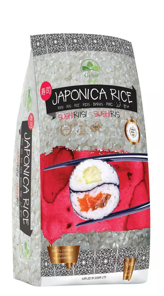 Gohar Japonica Sushiriisi 1kg - Sushiriisit - 14007 - 1