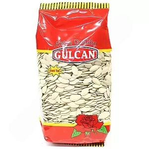 Gulcan Beyaz Kabak Cekirdegi / Paahdettu kurpitsansiemenet nevsehir 600g - Siemenet - 11417 - 1