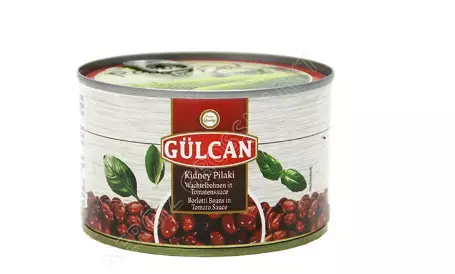 Gulcan Kidney Pilaki / Borlotti tomastikastikella 400g - Papu- ja linssisäilykkeet - 15917 - 1