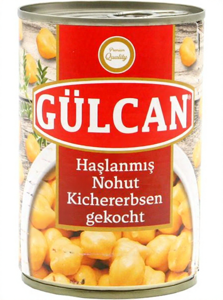 Gulcan Nohut/ Kikherne 400g TNK - Papu- ja linssisäilykkeet - 18967 - 1