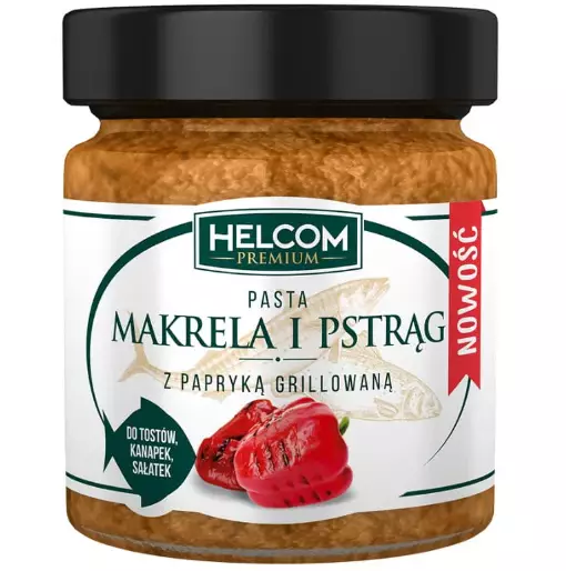 Helcom Premium Mackerel and trout paste/ Kalasäilyke paprikalla 180g - Kala- ja äyriäissäilykkeet - 15877 - 1