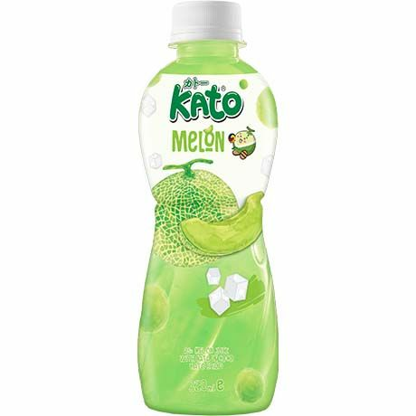 Kato Melon Juice with Nata de Coco / Melonimehu kookoshyytelöillä 320ml PET - Juomat - 10577 - 1