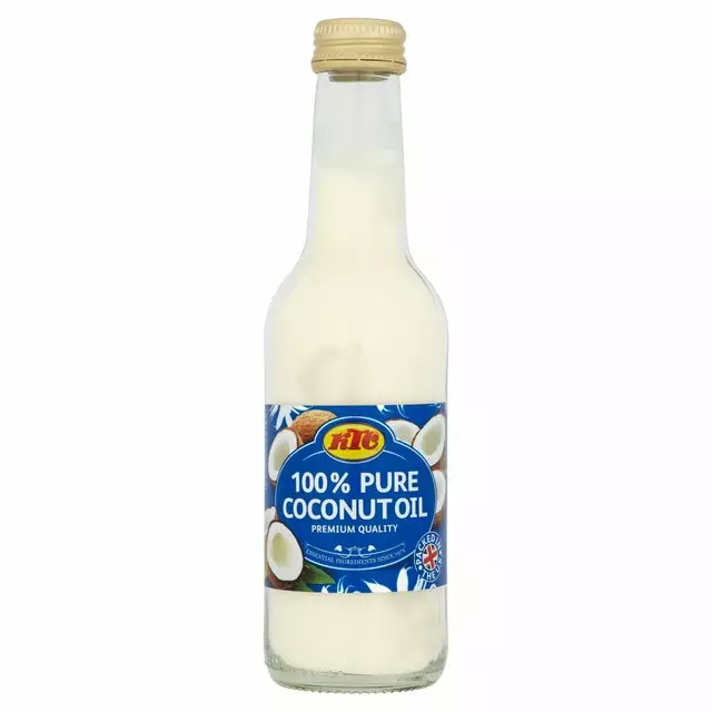KTC Coconout Oil / Kookosöljy 250ml CAM - Manteliöljyt ja kookosöljyt - 3487 - 1