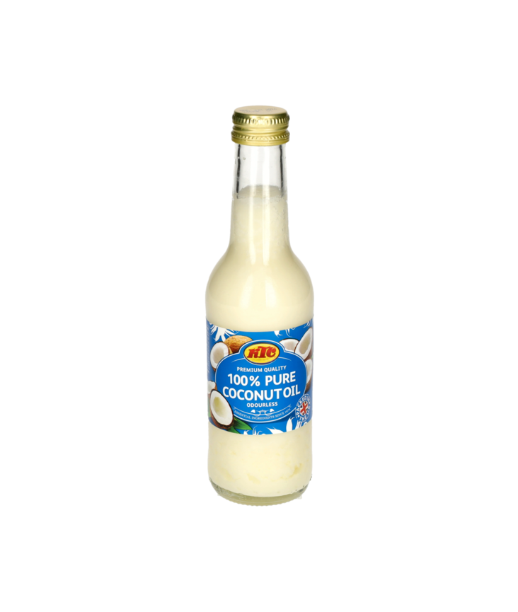 KTC Coconout Oil / Kookosöljy 250ml CAM - Manteliöljyt ja kookosöljyt - 3487 - 1
