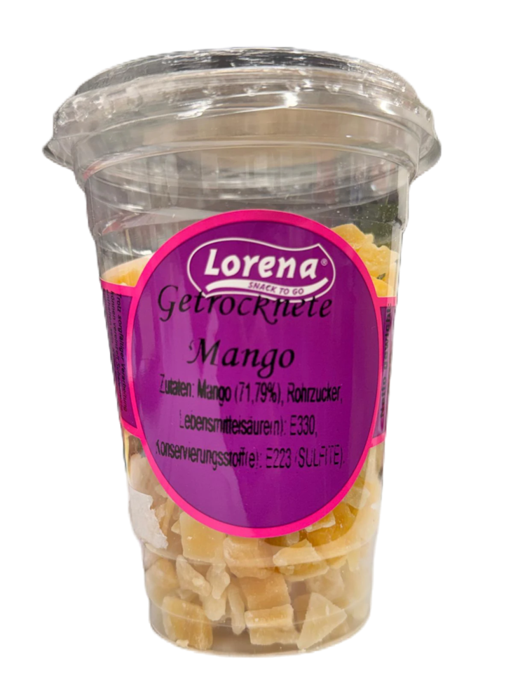 Lorena To Go Kuivattu Mangokuppi 200g - Kuivatut hedelmät - 17847 - 1
