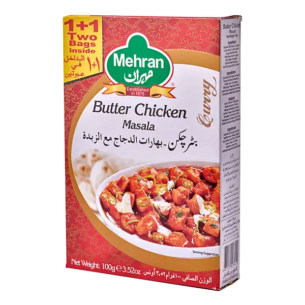 Mehran Butter Chicken Masala Mausteseos 100g - Maustesekoitukset - 8217 - 1