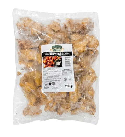 Melek Chicken Wings Classic/ Kanan Siipipalat 2kg - Kana pakasteet - 14537 - 1
