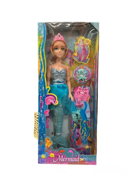 Mermaid Menenneito Nukke 44,5CM 083595 - Lelut - 13097 - 1