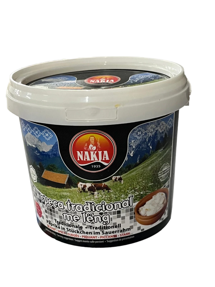 Nakja Peppers in Sour Cream / Paprika kermalla 800g - Erikoisjuustot - 18107 - 1