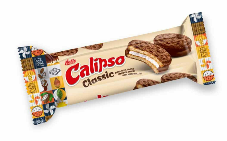 Nefis Biscuit Calipso Classic keski 180g - Täytekeksit ja vohvelit - 16057 - 1