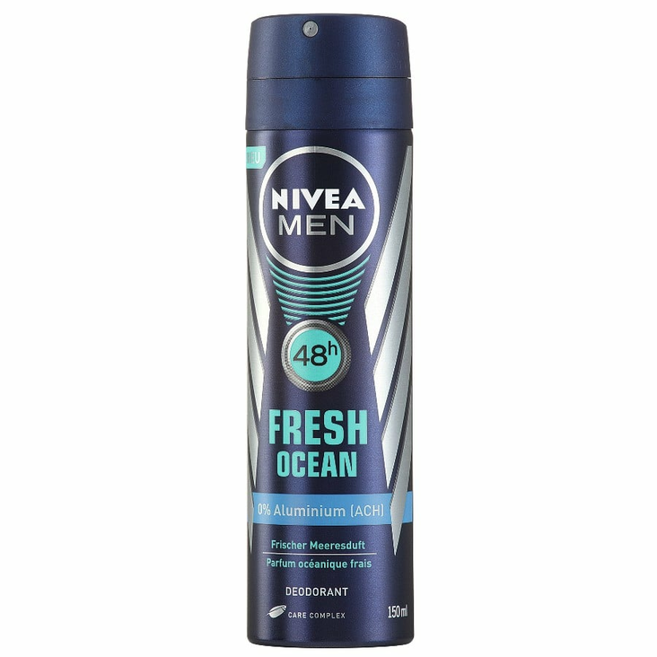 Nivea MEN Deospray Fresh Ocean/ Dedorantti 150ml - Hygieniatarvikkeet - 17927 - 1