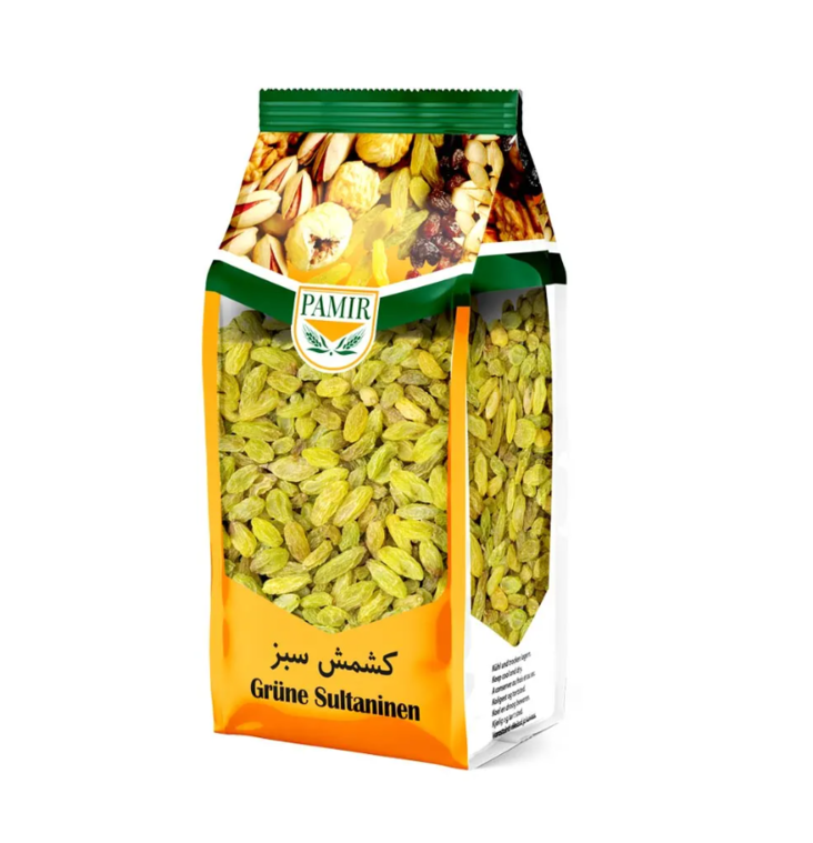 Pamir Yesil Kuru Uzum / Vihreät rusinat 400g - Kuivatut hedelmät - 4187 - 1