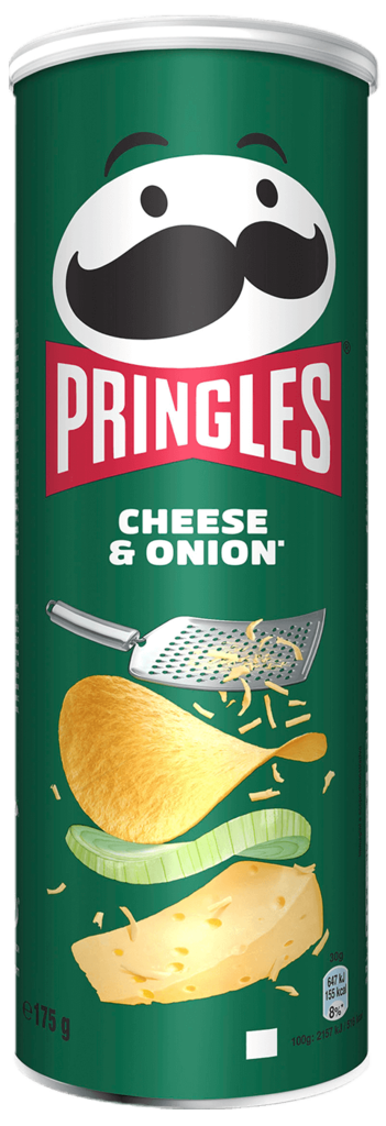 Pringles Cheese & Onion 165g - Sipsit - 4367 - 1