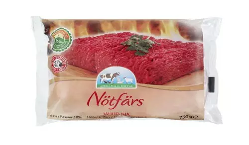 Qibbla Nötfärs / Naudanjauheliha 750g - Nauta pakasteet - 6137 - 1