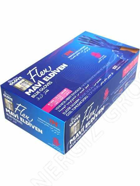 Reflex Blue Gloves/ Suojahanskat L-XL 100kpl - Siivousvälineet ja tarvikkeet - 17207 - 1