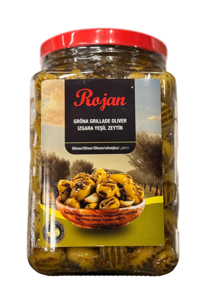 Rojan Grilled Green Zeytin/ Grillattu Vihreä Oliivi 1,6g CAM - Oliivisäilykkeet - 18277 - 1
