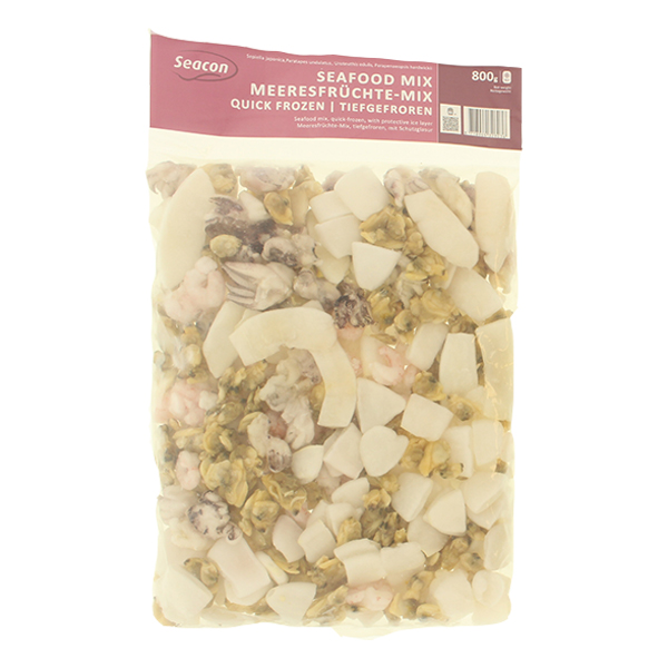 Seacon Seafood Mix 80%/ Sekoitus Äyriäiset 800g - Pakasteäyriäiset - 18227 - 1