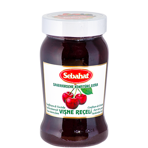 Sebahat Sour Cherry Jam / Hapankirsikkahillo 700g CAM - Hillot - 16727 - 1