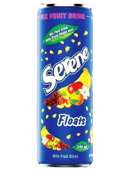Serene Floats Mix Fruit / Hedelmämehu 240ml TNK - Limonadit ja virvoitusjuomat - 15347 - 1