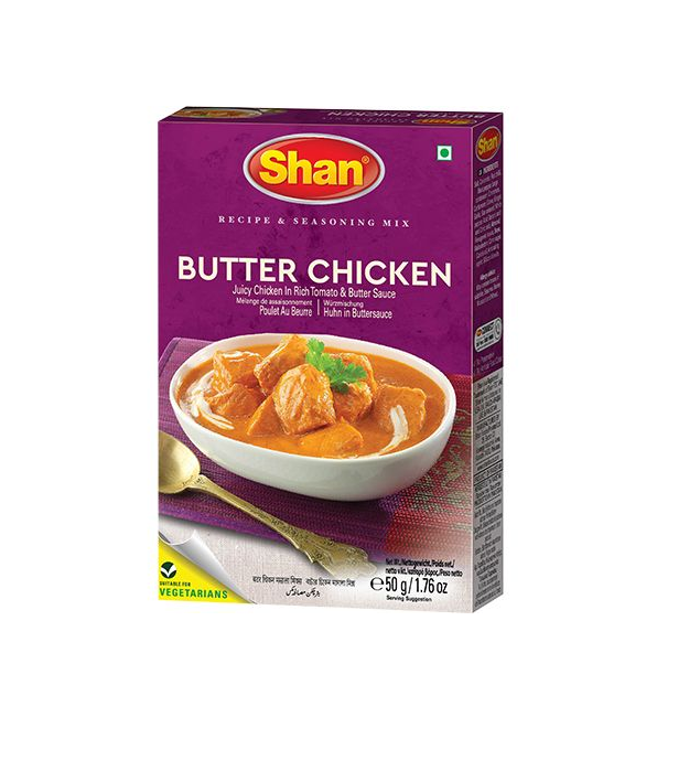 Shan Butter Chicken Mausteseos 50g - Maustesekoitukset - 16557 - 1