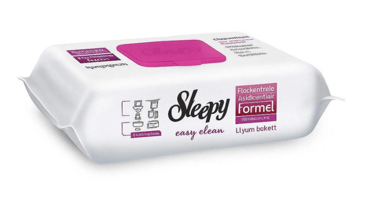 Sleepy Easy Clean Lilienbouquet Kosteuspyyhe 100kpl - Siivousvälineet ja tarvikkeet - 18147 - 1