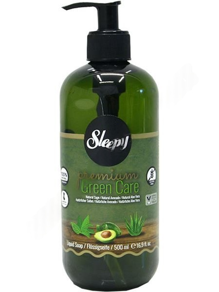 Sleepy Liquid Soap Green Care/ Nestesaippua 500ml - Saippuat ja suihkugeelit - 18987 - 1