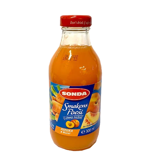 Sonda Persikka - Porkkana juoma 300ml - Mehut ja nektarit - 19027 - 1