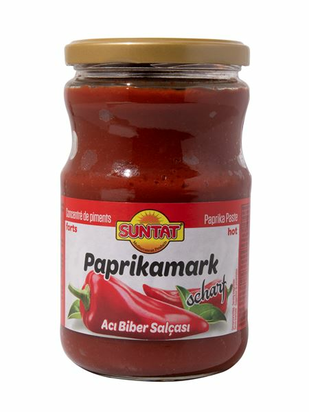 Suntat Biber Salcasi Aci / Paprikatahna tulinen 660ml CAM - Tomaatti- ja paprikasäilykkeet - 20647 - 1