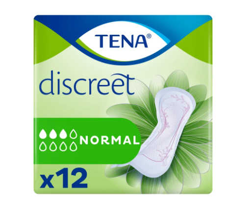 Tena Discreet Normal 12pcs/ Terveysside Inkontinenssisuoja - Hygieniatarvikkeet - 16767 - 1