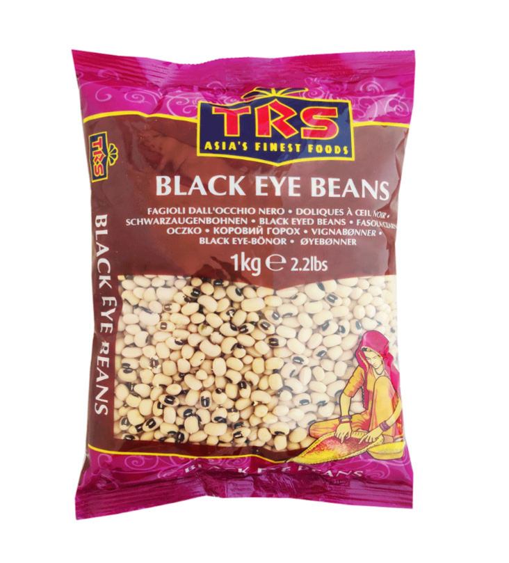 TRS Black Eye Beans/ Mustasilmäpapu 1kg - Kuivatut pavut - 17777 - 1