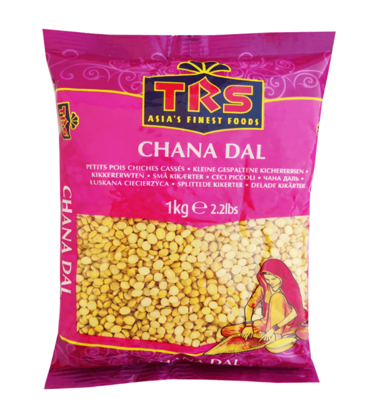 TRS Chana Dal/ Halkaistut Kikherneet 1kg - Linssit - 9617 - 1