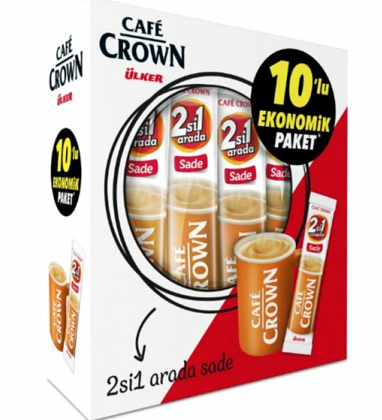 Ulker Cafe Crown 2in1 Arada Sade Pikakahvi 10x11g - Kahvit - 6377 - 1
