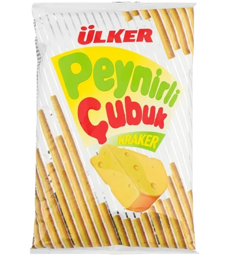 Ulker Cubuk Kraker/Juustonmakuinen Suolatikku 4x50g - Täytekeksit ja vohvelit - 19997 - 1