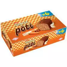 Ulker Dankek Pöti Carrot Cinamon minikakku 6*35g - Täytekeksit ja vohvelit - 13747 - 1