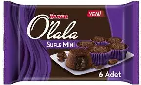 Ulker Olala Sufle Mini / Suklaa muffinssit 162g - Täytekeksit ja vohvelit - 4967 - 1