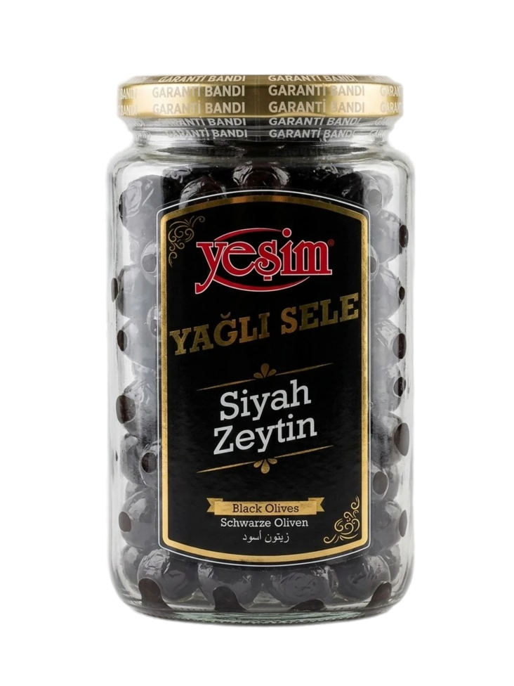 Yesim Siyah Zeytin / Musta oliivi 500g CAM - Oliivisäilykkeet - 12617 - 1