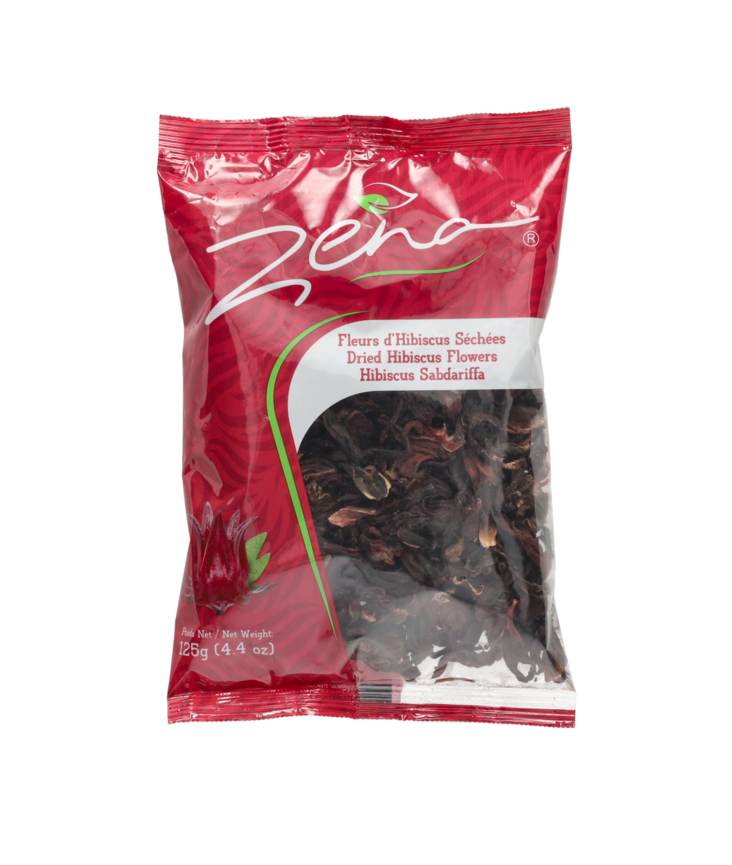 Zena Dried Hibiscus Flowers/ Kuivattu Hibiscus 125g - Erikoismausteet - 15957 - 1