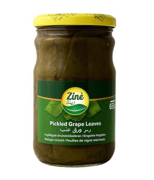 Zine Pickled Grape Leaves/ Pikkeli Viiniköynnöksen Lehdet 650g - Vihannessäilykkeet - 18217 - 1